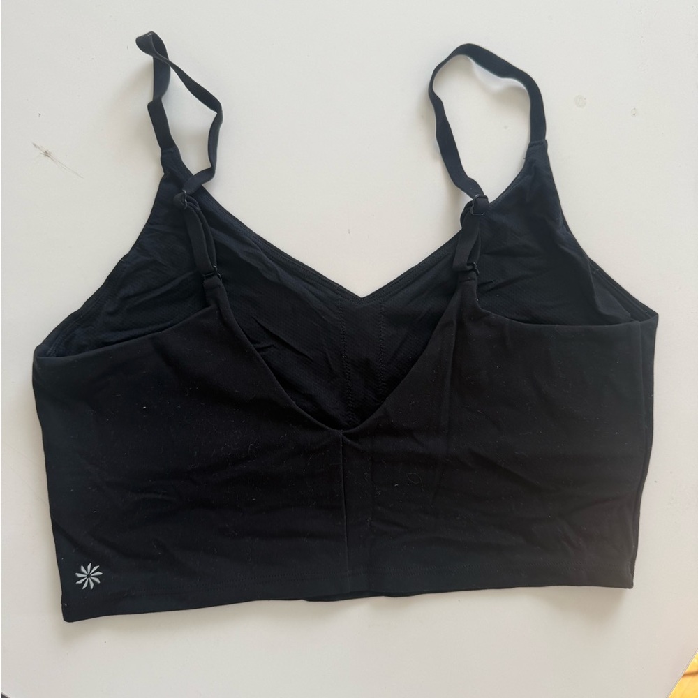 Athleta black sports bra